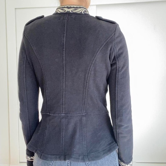 Ralph Lauren Military Peplum Zip up Jacket - Picture 2 of 3